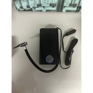 12V DC Portable Car Tire Inflator with Analog Pressure Gauge
